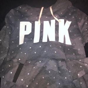 Pink hoodie